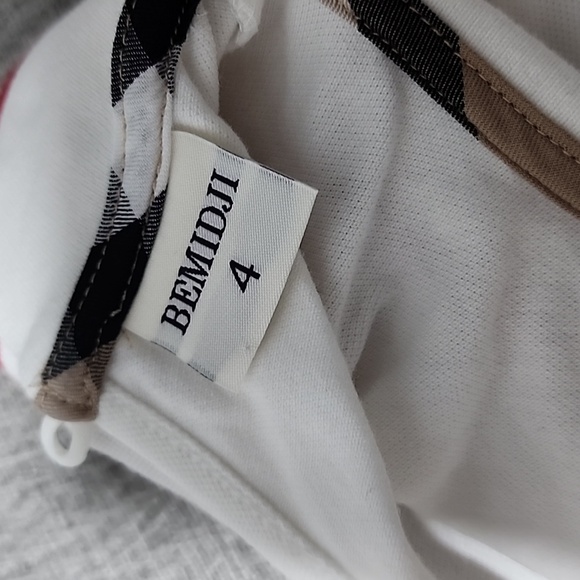 White dress toddler girl size 4. - Picture 4 of 6